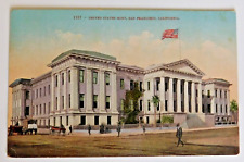 Post Office, San Francisco CA Old Early 1900s Carriages Wagons picture