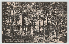 Postcard Vintage RPPC  Beautiful Foliage of Water Gap House in Water Gap, PA picture