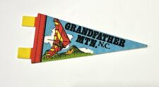Vintage 80s Grandfather Mountain Felt Pennant North Carolina picture